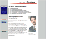 Desktop Screenshot of capena.de